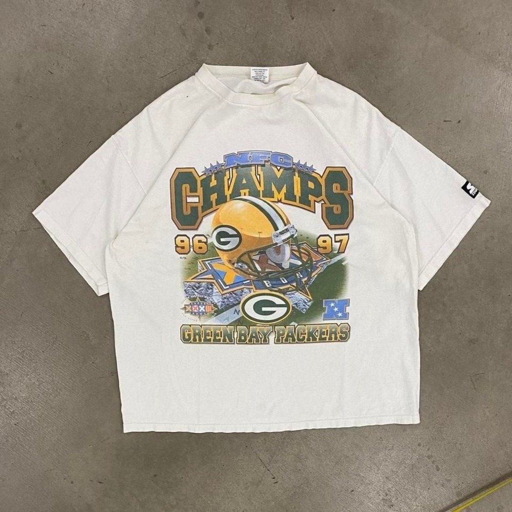 Vintage Green Bay Packers 1998 NFC Champions Super Bowl XXXII NFL Starter Tee